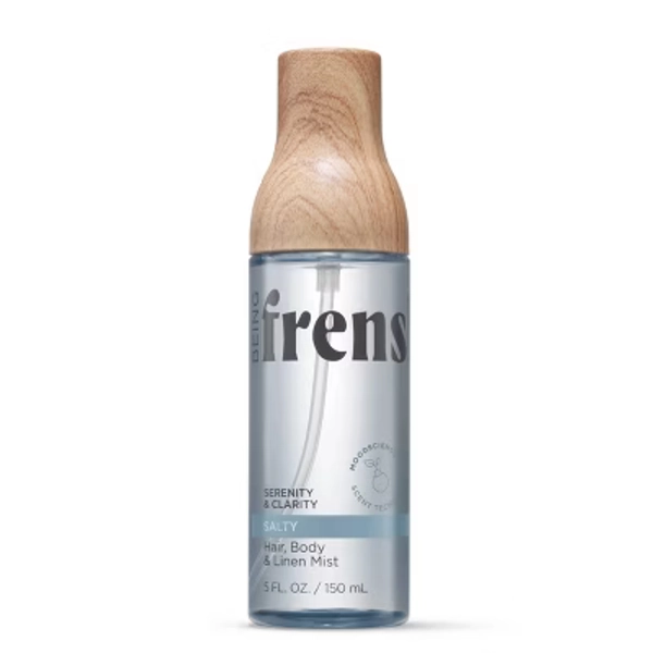 Being Frenshe Women's Hair, Body & Linen Mist Body Spray with Essential Oils - Salty - 5 fl oz