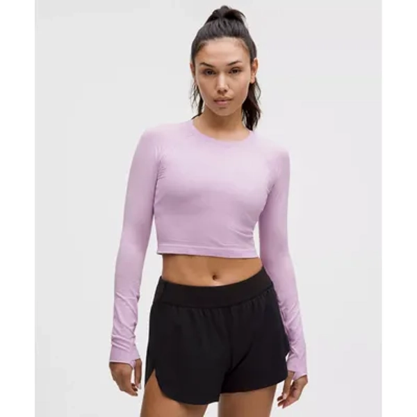 Swiftly Tech Cropped Long-Sleeve Shirt 2.0