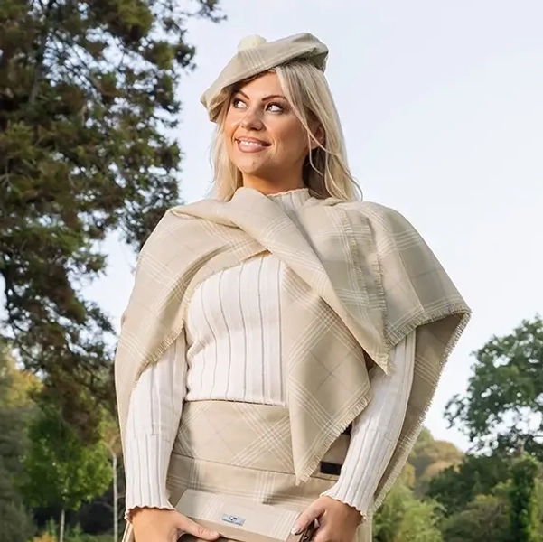 Ladies Tartan Shawl | Wales Tartan Centres