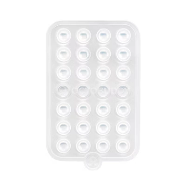 Octobuddy Silicone Suction Cup Phone Case Mount Double-Sided - Transparent