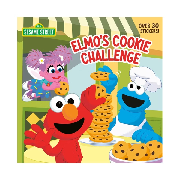 Elmo's Cookie Challenge (Sesame Street) - (Pictureback) by Random House (Paperback)