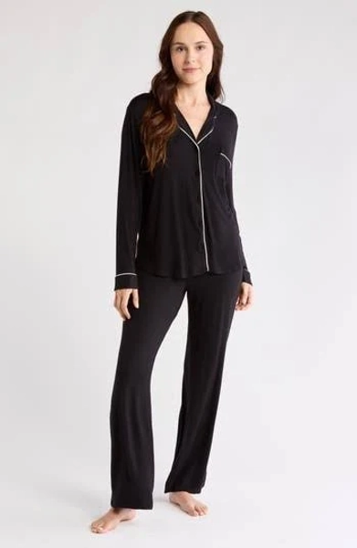 Nordstrom Rack Tranquility Long Sleeve Shirt & Pants Pajamas