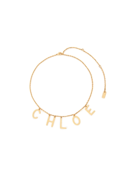 The Chloé Letters necklace