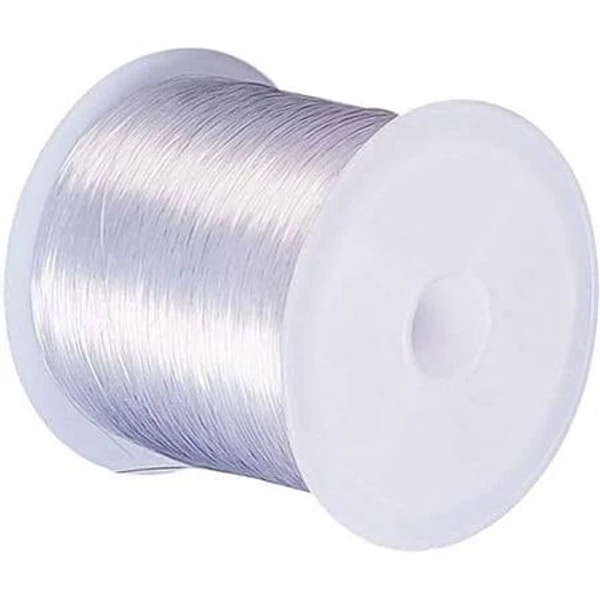 140 Yards Clear Invisible Craft Nylon Thread Monofilament Fishing Line Bead String Cord
