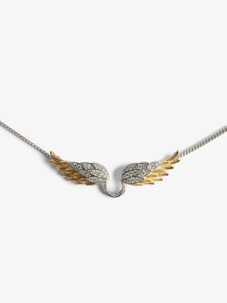 Rock Feather Necklace