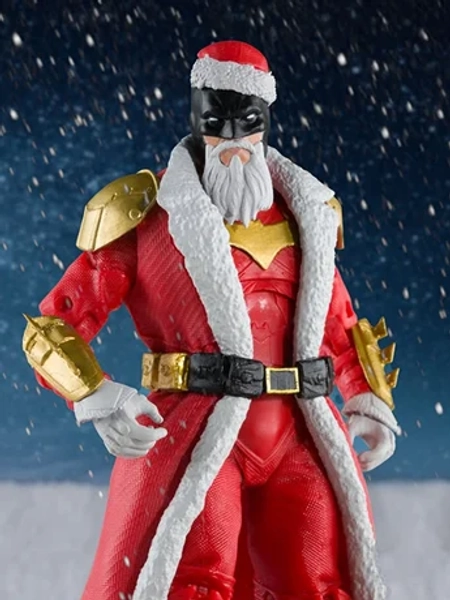 DC Multiverse McFarlane Vault Collection Batman (Red Santa Suit) Action Figure