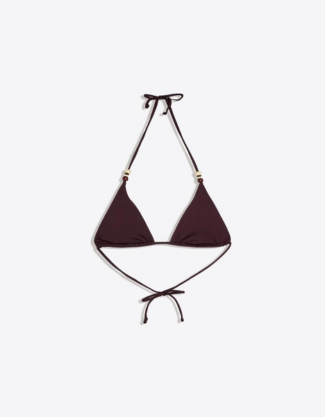 Basic beaded bikini top