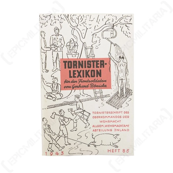 WW2 German Tornister Lexikon Wehrmacht Guide Book