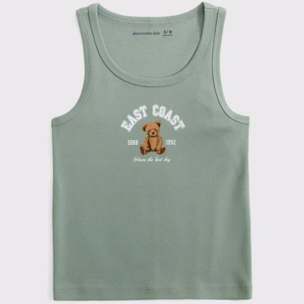 kids girls graphic tank