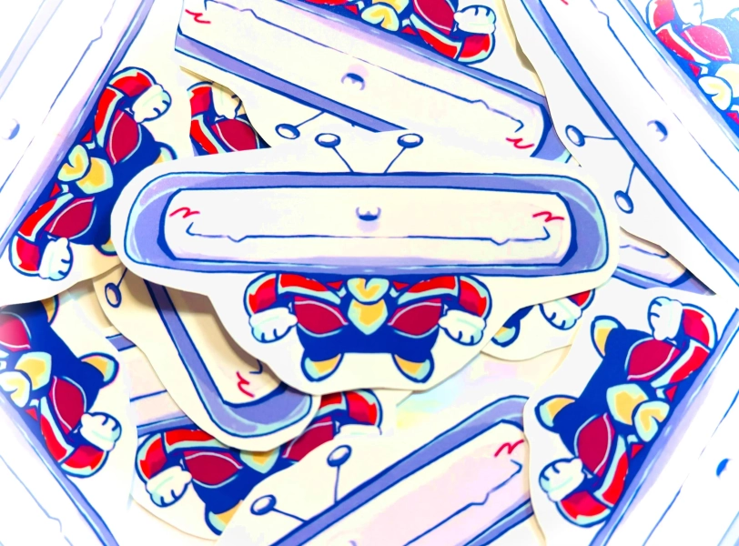 Widescreen Ant-Tenna Sticker VINYL