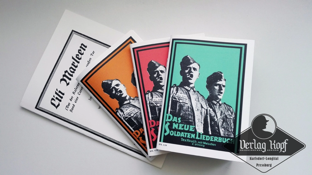 Complete set of Soldaten Liederbuch