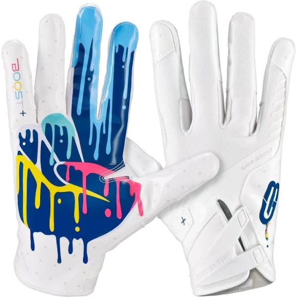 Grip Boost Stealth 6.0 Peace Football Gloves