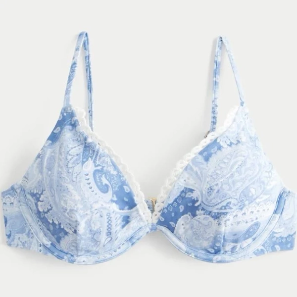 Hollister Women's Stitched Trim Underwire Bikini Top