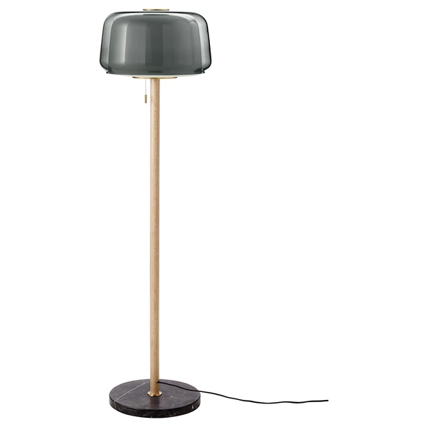 EVEDAL Lampadaire - marbre/gris