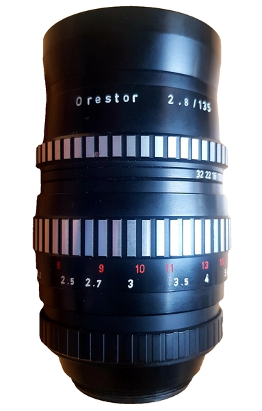 M42 Meyer Optik Görlitz Orestor 2.8/135 135Mm 1:2.8 Lens Obj Zebra M 42 Pentacon