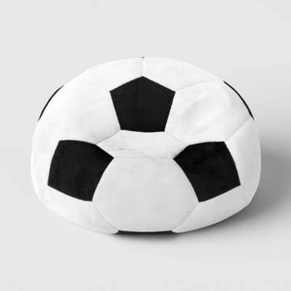 Pillowfort Soccer Ball Plush Sport Kids' Bean Bag Chair