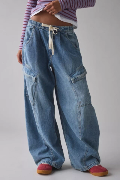 BDG Station Cocoon Baggy Barrel Leg Cargo Jean