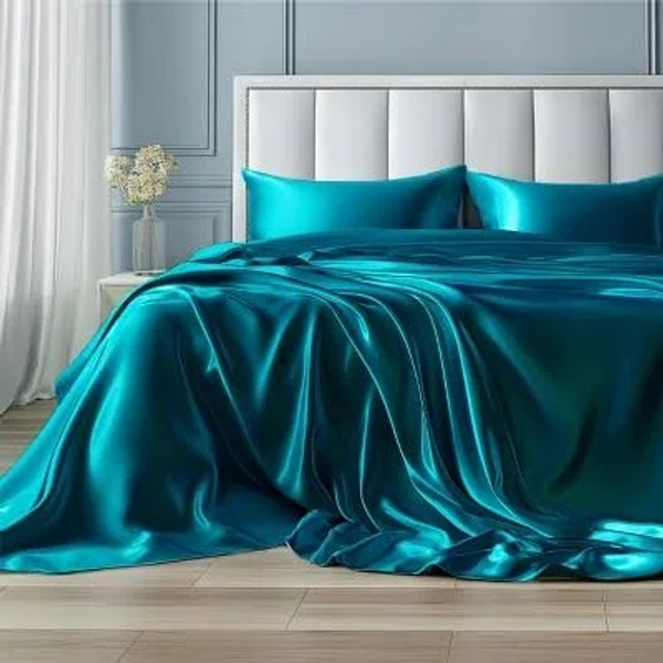 Satin Sheets Similar to Silk Sheets Silky Bedsheet Luxury & Ultra Soft