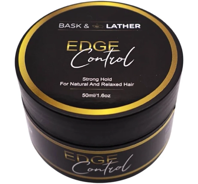 Bask & Lather Edge Control Strong Hold Travel