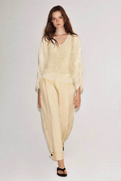 OPEN KNIT JACKET