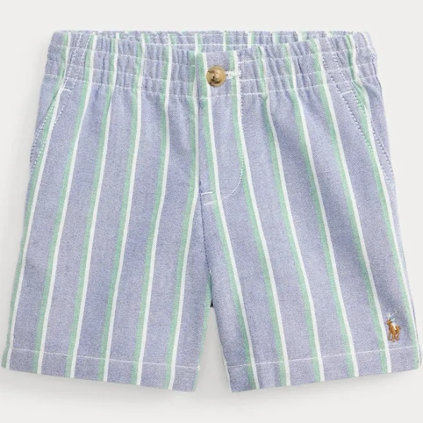 Ralph Lauren Baby Boy's Polo Prepster Striped Oxford Shorts