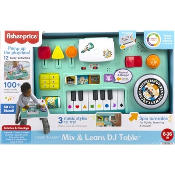 Fisher-Price Laugh & Learn Mix & Learn DJ Table