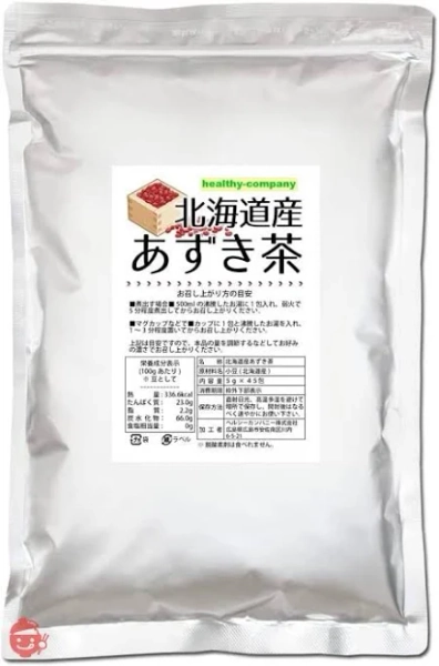 Healthy Company Hokkaido Azuki Tea 5g x 45PC Tea Bag Red Bean Tea Azuki Tea Domestic