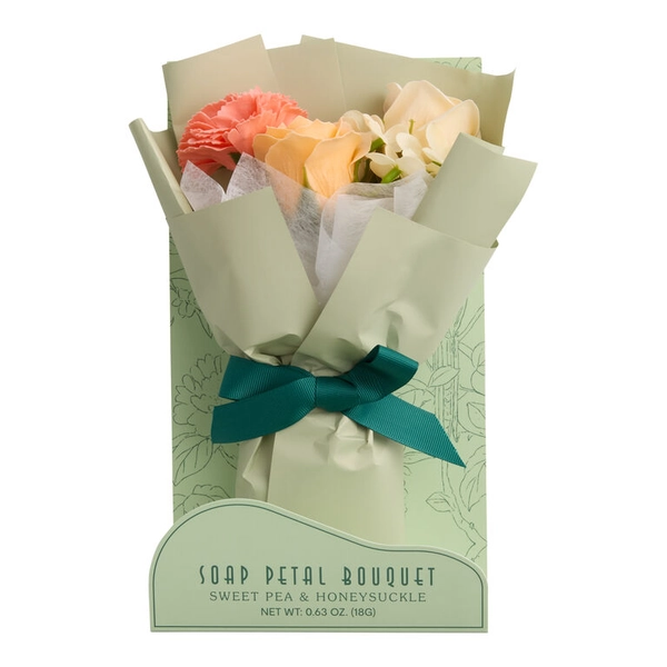 Sweet Pea and Honeysuckle Soap Petal Bouquet