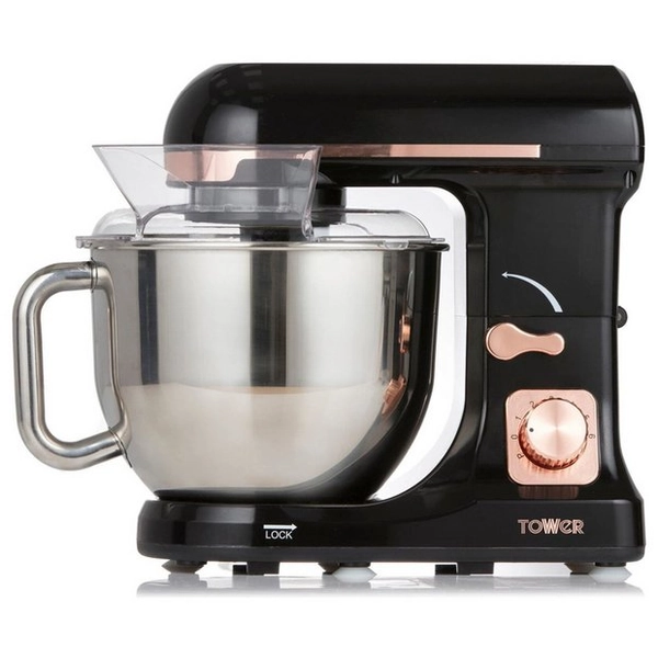 Buy Tower T12033RG Cavaletto Stand Mixer - Black & Rose Gold | Stand mixers | Argos