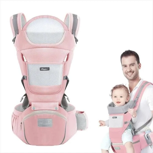 Cargador Canguro Ergonómico Asiento Multifuncional Para Bebe