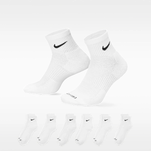 Nike Everyday Plus Cushioned Training Ankle Socks (6 Pairs)