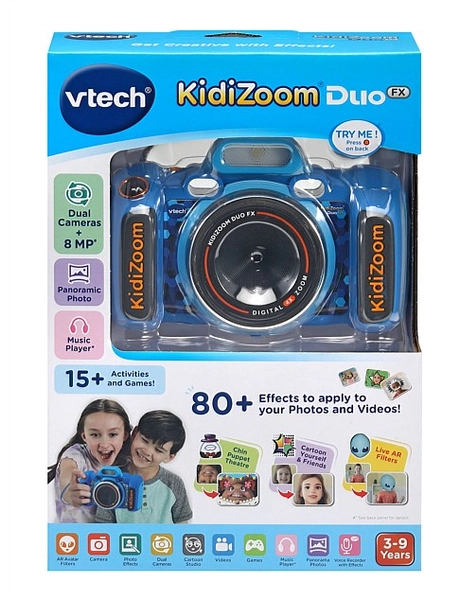 Vtech Kidizoom Duo Fx Digital Camera Blue | David Jones