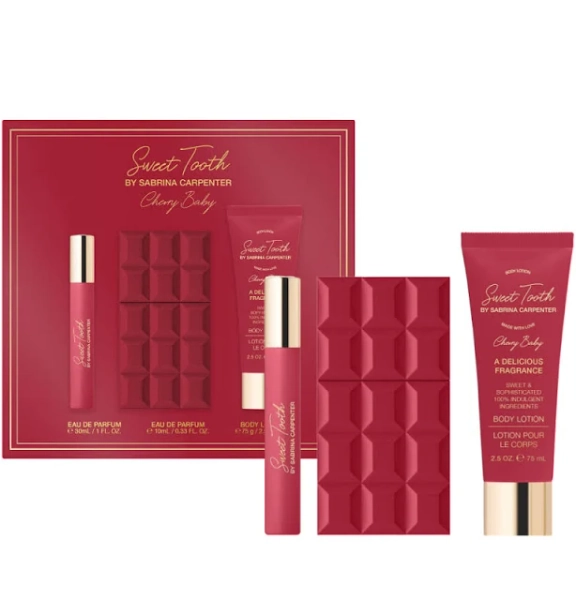 Sabrina Carpenter Sweet Tooth Cherry Baby Eau De Parfum Gift Set 30ml