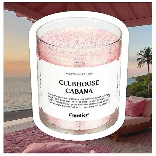 ClubhouseCabana Candier Resort Candle