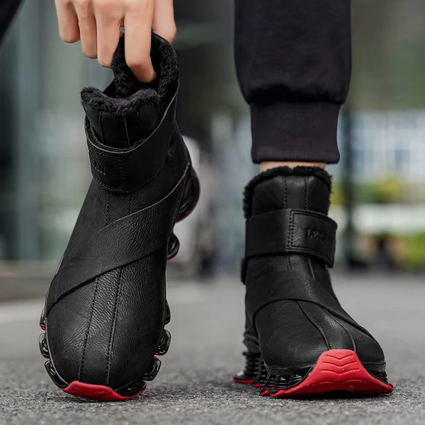 Men's Warm Winter Boots Waterproof Non-Slip Plush Lined Sneaker Shoes Winter Slippers Comfortable Male Tenis Boots - AliExpress 322