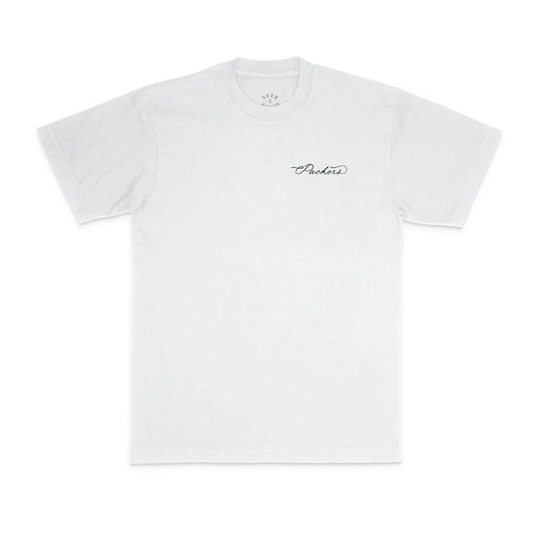 Unisex Green Bay Packers  Born x Raised White Fine Line T-Shirt