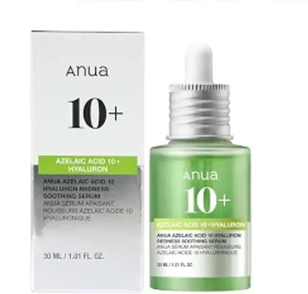 Anua Azelaic Acid 10 Hyaluron Redness Soothing Serum