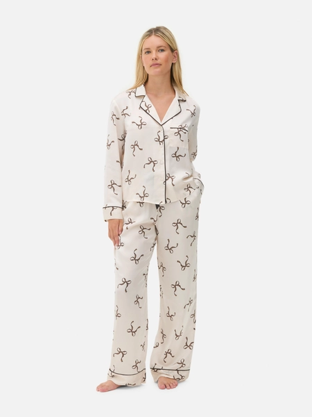 Satin Boyfriend Pyjamas