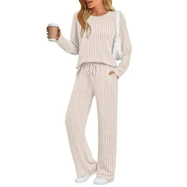 Women's Ribbed Knit Lounge Sets