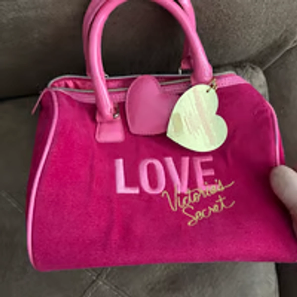 Vintage Pink Victoria’s Secret Bag