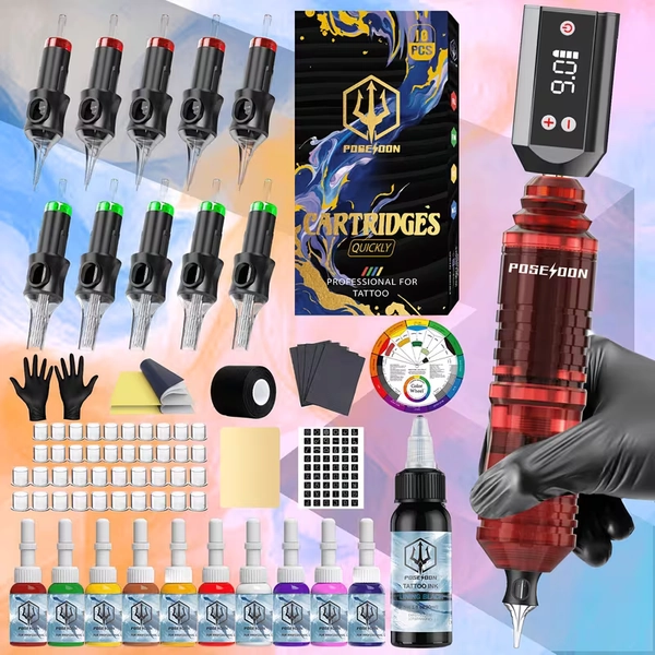 poseidon tattoo tools valentines day gift tattoo pen kit - Temu