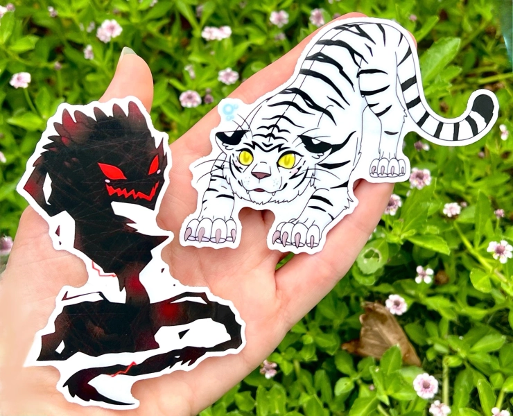Bungo Stray Dogs Stickers - Atsushi / Rashomon