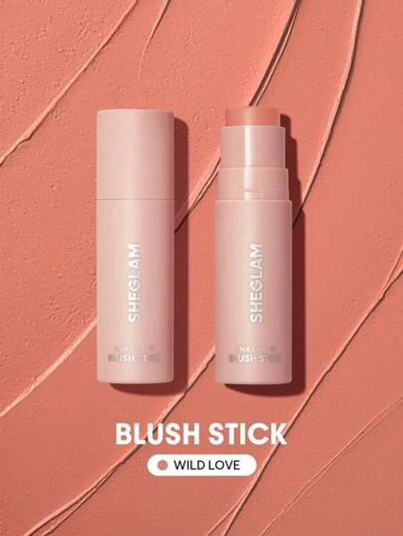 SHEGLAM Snatch 'N' Blush Stick-Wild Love Cream Blush Waterproof Long Lasting High Pigment Non-Fading Non-Greasy Glowing Lasting Women Beauty Makeup Blush Rare Brand Beauty Makeup Face Paint Cosmetic For Women Girls Perfect For Fall Winter Ideal For Y2K Fancy Fashion Suitable For Birthday Christmas Present Party Ready Best Color