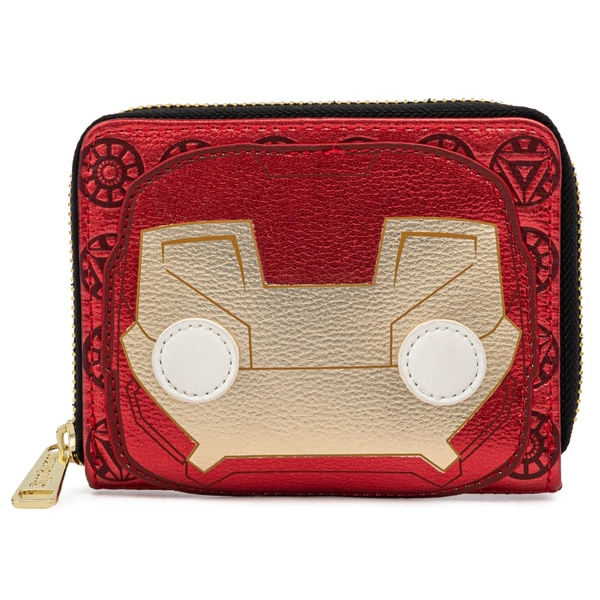Marvel Loungefly Zip Around Wallet - Iron Man 