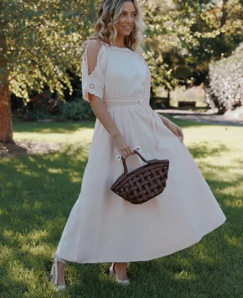 Petal & Pup Women's Nellie Cotton Maxi Dress