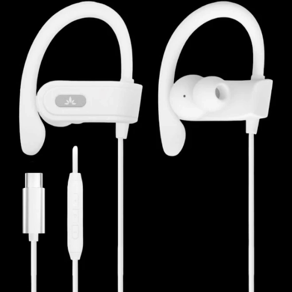 Avantree C171 USB-C Wired Earbuds with Microphone & Volume Controls