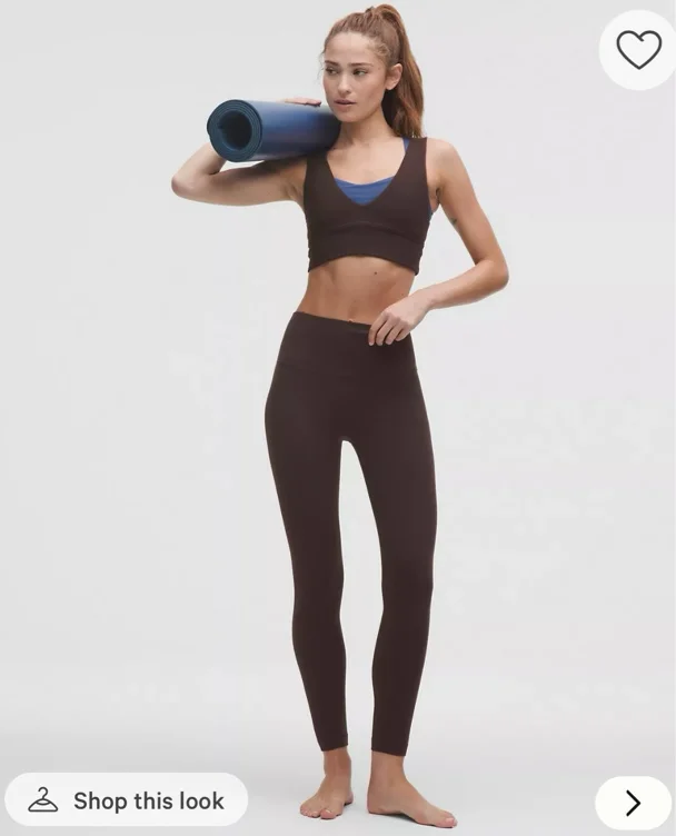 lululemon Align No Line™ High-Rise Pant 25" - Allspice - 0
