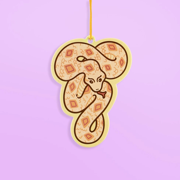 Rattlesnake Air Freshener, Cute, Desert, Car Accessory, Funny, Reptiles, Scented, Diffuser, Cute Animals, Snakes, Western, Car Freshener