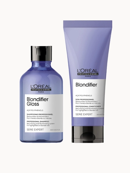 L'Oréal Professionnel Serie Expert Blondifier Gloss Shampoo and Conditioner Duo | LOOKFANTASTIC