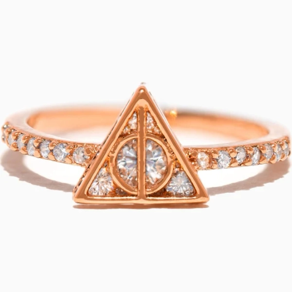 Girls crew Harry Potter Deathly Hallows Ring